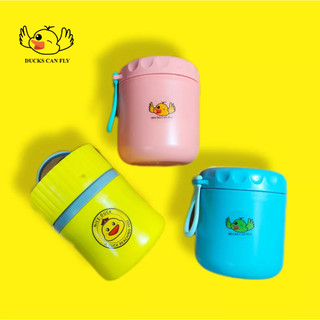 Ca ủ cháo hộp đựng canh ducks can fly inox 304 an toàn