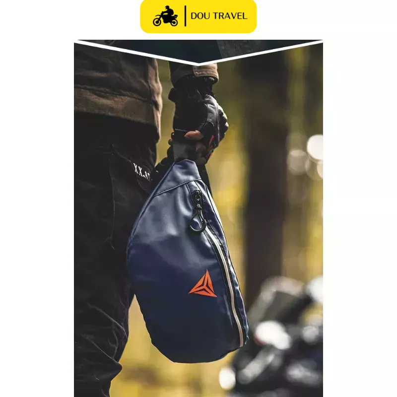 Túi bao tử, túi đeo chéo MOTOWOLF chính hãng chống nước có phản quang