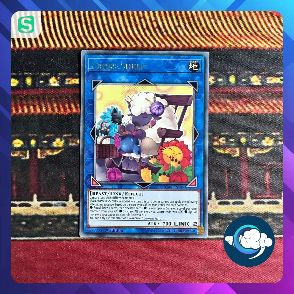 Thẻ bài YugiOh! (UK) - IGAS-EN047; Cross-Sheep; Rare; 1st Edition