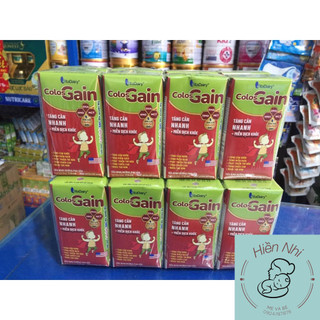Lốc 4 hộp sữa pha sẵn Colos Gain 110ml