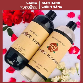 Bộ sản phẩm nước gội đầu, nước tráng tóc Karose