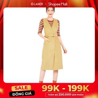Áo Dạ Nữ Gile Khoen Đai LAMER L65G20T019