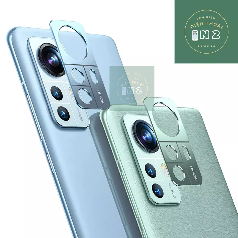 Khung kim loại bảo vệ camera Xiaomi Mi 12 –  Mi 12X – Mi 12S–  Mi 12 Pro - Mi 12S Pro Lens Protector