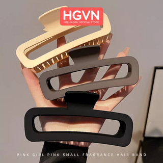  Kẹp Tóc Cá Mập Kẹp Sau Đầu Size Lớn 13CM Mẫu Mới 2023 Nhựa Nhám Nano HGVN Phong Cách Hàn Quốc Dành Cho Nữ Hottrend 