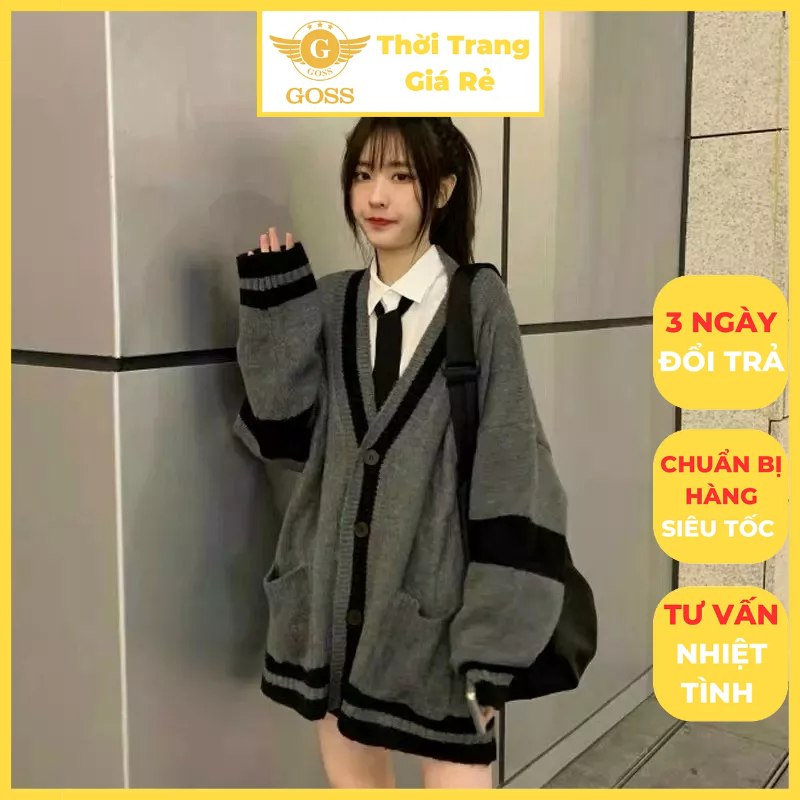 Áo Thun Dài Tay Nữ Màu Trơn Basic Dễ Phối Đồ Cổ Cao Hàn Quốc GOSS GA290 Áo Thun Dài Tay Nữ Đi Chơi Đi Dạo Phố Thu Đông
