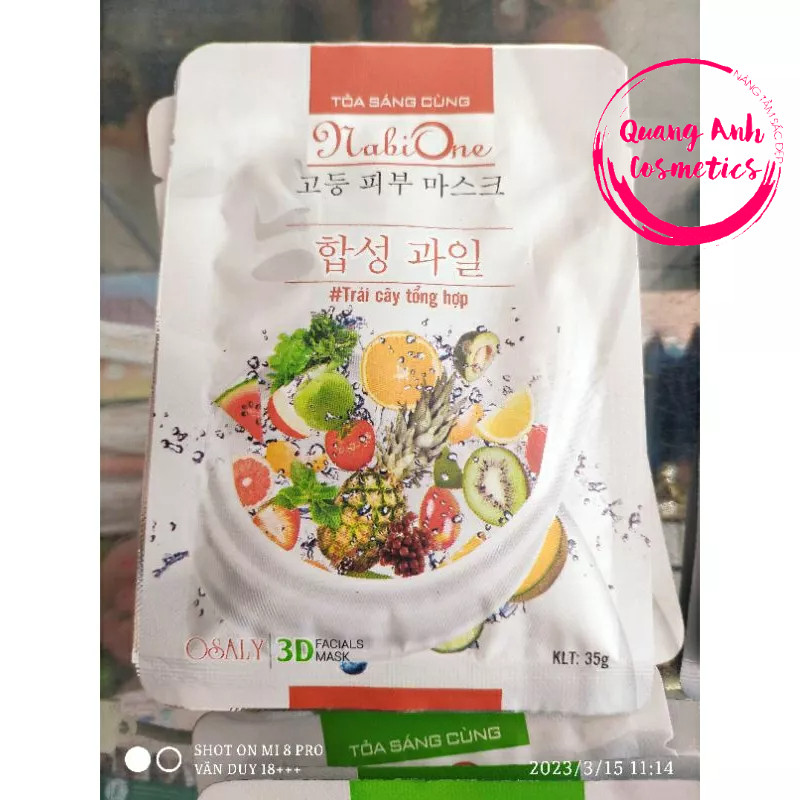 Combo 50 Miếng Mặt Nạ Dưỡng Da Nabione