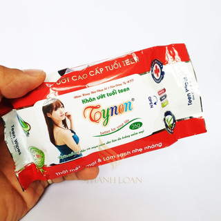 Combo 2 Khăn Ướt Tuổi Teen Mềm Mại Sạch Nhẹ Nhàng Dùng Được Cho Em Bé- Mỹ Phẩm Thanh Loan