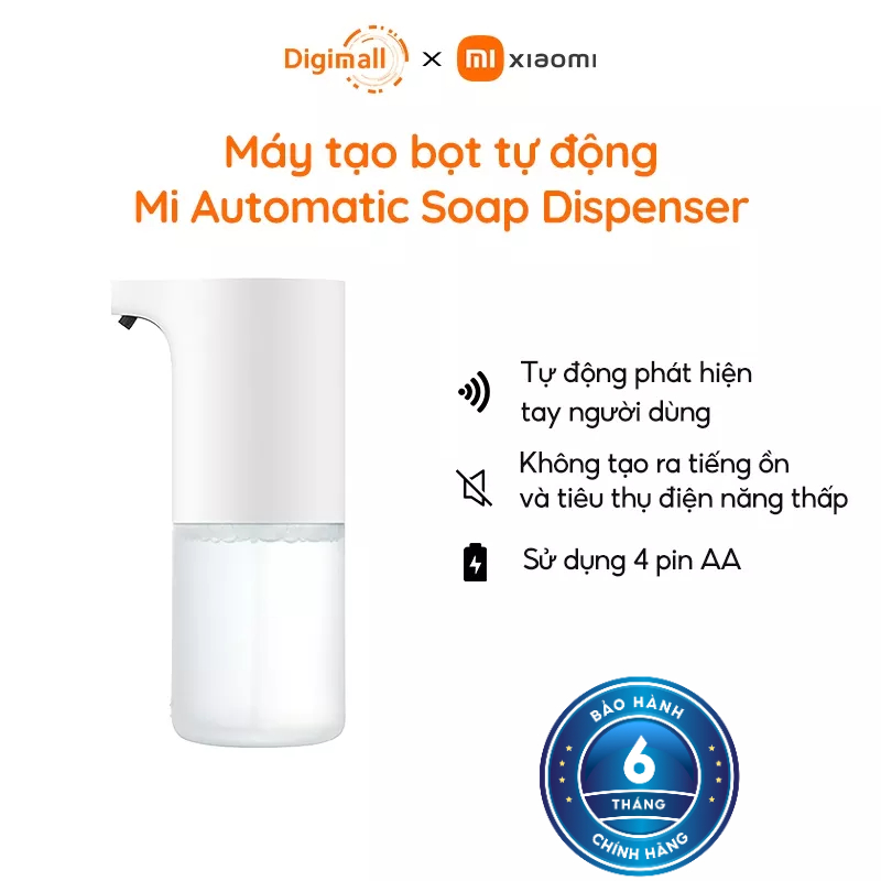 Máy Tạo Bọt Tự Động Xiaomi Automatic Foaming Soap Dispenser - Bảo hành 3 tháng