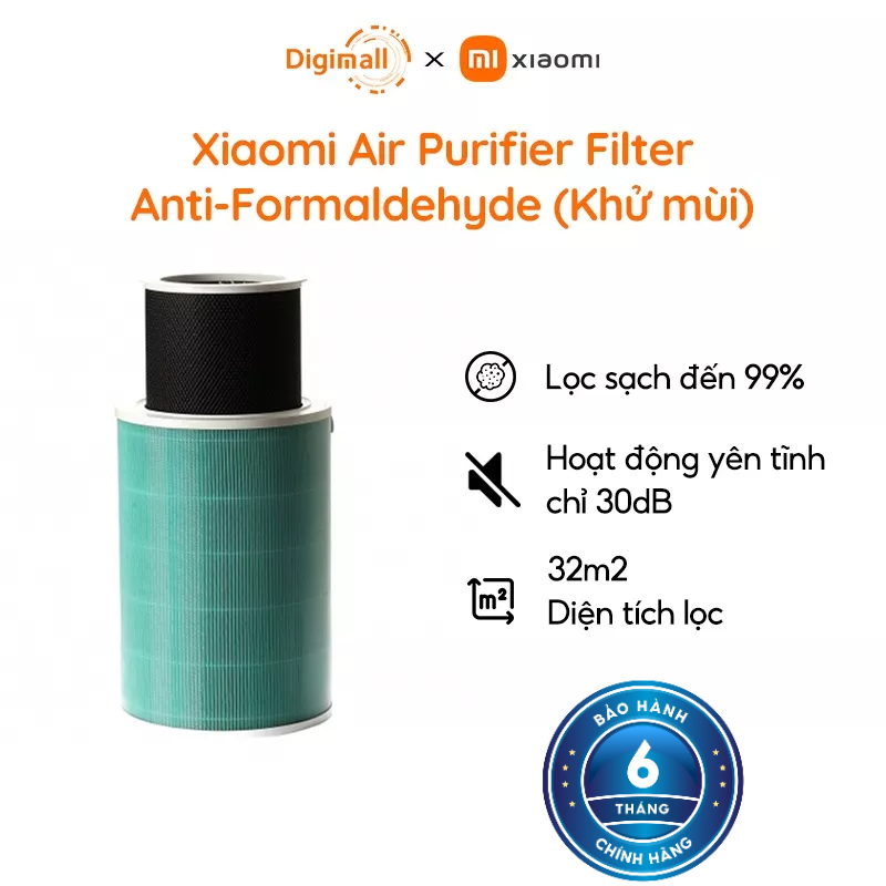 Lõi lọc không khí Xiaomi Air Purifier Filter Anti-Formaldehyde (Khử mùi) - Hàng chính hãng - Không bảo hành