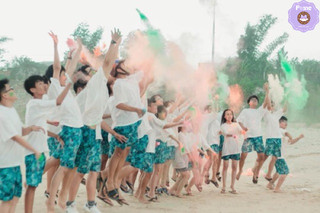 BỘT MÀU🌈 Bột màu kỷ yếu (đỏ, vàng)