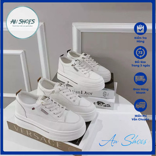 ☘️ an shoes☘️ giày thể thao buộc dây độn đế 5cm. hàng quảng châu full box. có sẵn.