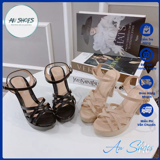 ❄️ hàng có sẵn❄️ sangdal quai dây gót pu 9cm