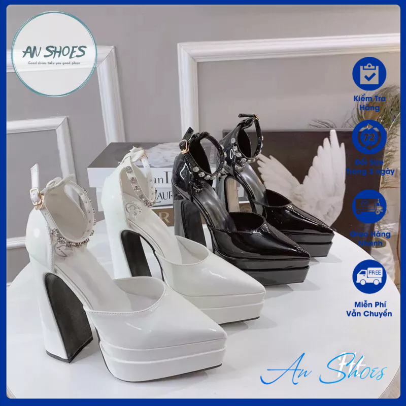 ❄️ AN SHOES❄Sangdal cao gót bít mũi 15cm. Hàng quảng châu full box. HÀNG CÓ SẴN