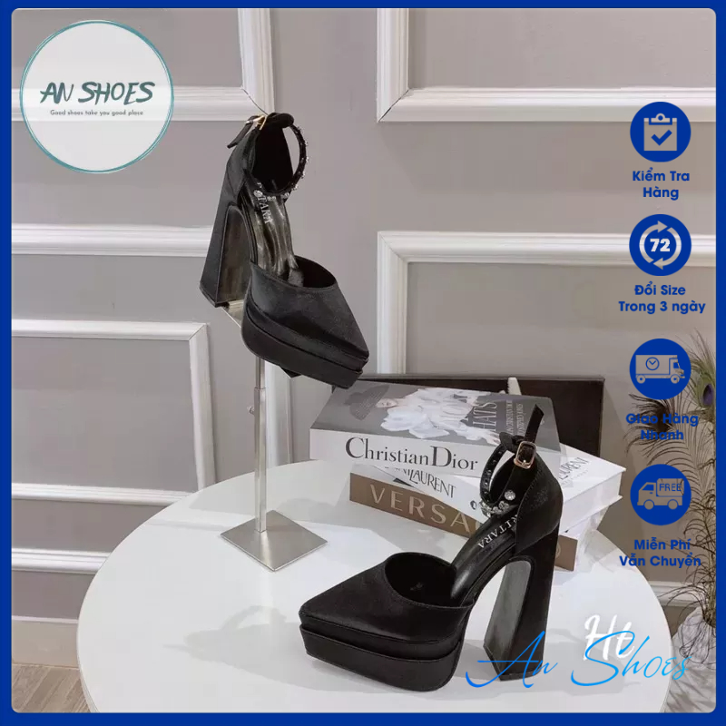 ❄️ AN SHOES❄Sangdal bít mũi nhọn cao 15cm. Hàng quảng châu full box. HÀNG CÓ SĂN