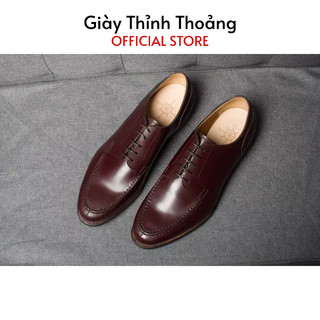 Giày tây nam công sở buộc dây derby thời trang lịch sự sang trọng cao cấp