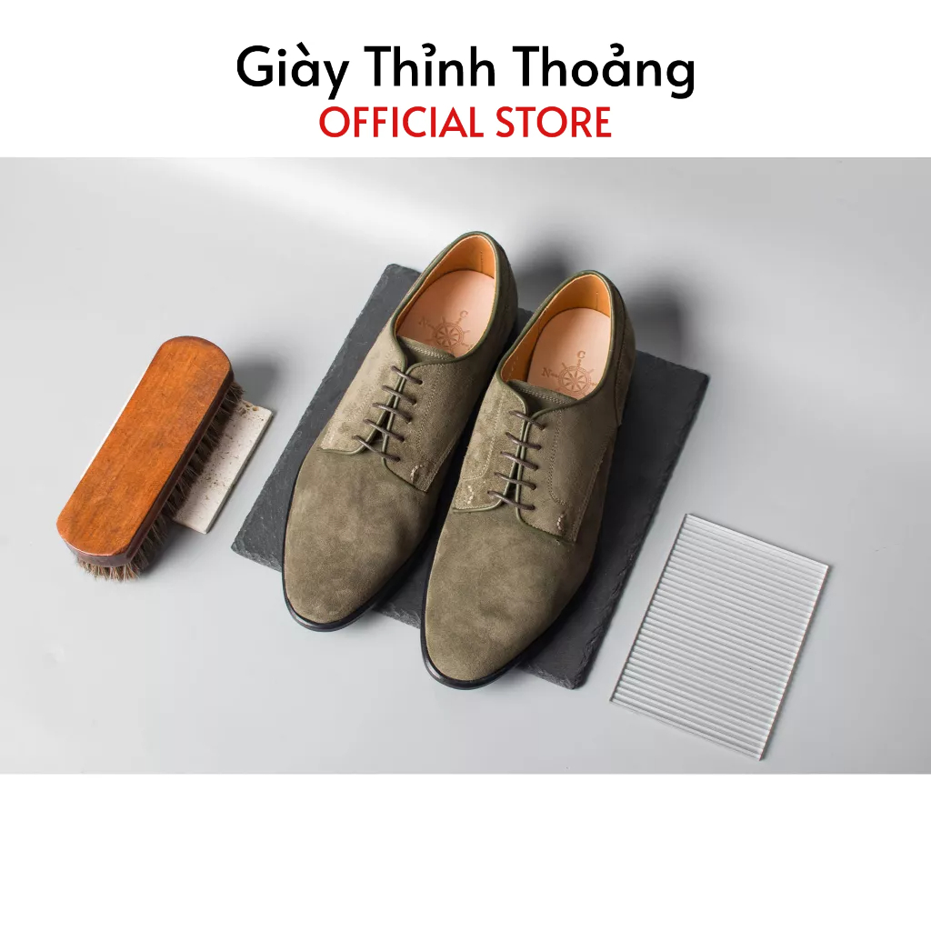 Giày Da Nam Buộc Dây Thời Trang Công Sở Chất Liệu Da Bê Nhập Khẩu (HH 03 S 76)