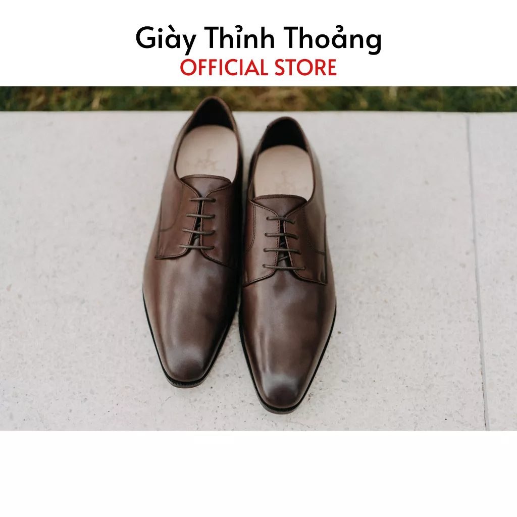 Giày Da Nam Thời Trang Công Sở Chất Liệu Da Bê Cao Cấp Nhập Khẩu (MO 2004 CS)