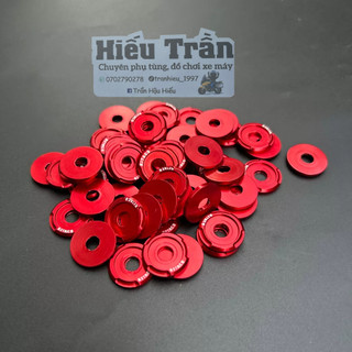 Long đền nhôm chính hãng kitaco gắn đệm ốc trang trí siêu đẹp gắn cho mọi dòng xe