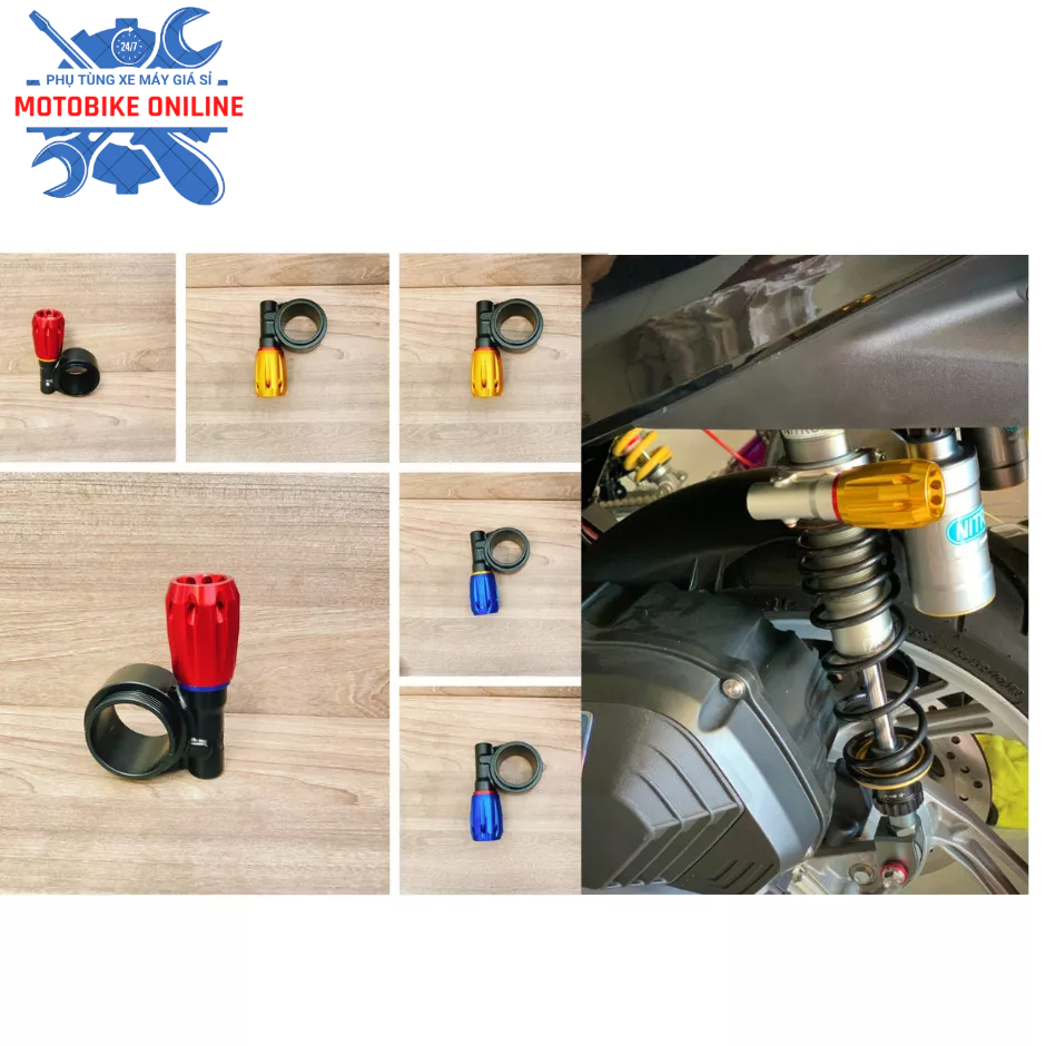 HPA tăng chỉnh phuộc dùng cho phuộc sau Ohlins Nitron RCB YSS [ nhiều màu lựa chọn]