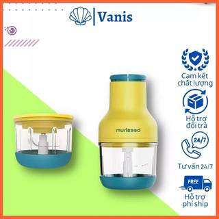 Máy xay cầm tay đa năng Beesham, máy xay ăn dặm cho bé, dễ dàng tháo lắp rửa với chất liệu an toàn cho trẻ