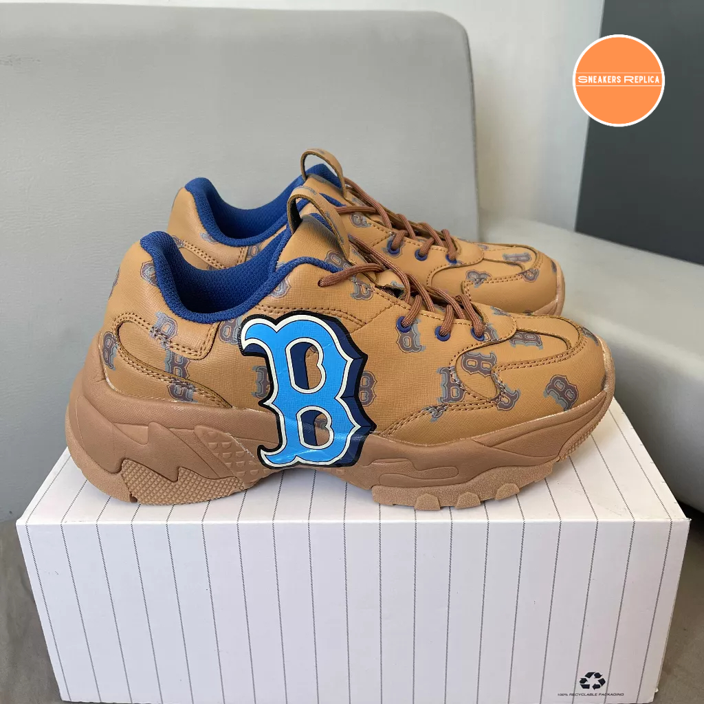 Giày MLB Big Ball Chunky Monotive Boston Red Sox - Bản CAO CẤP | Fullbox