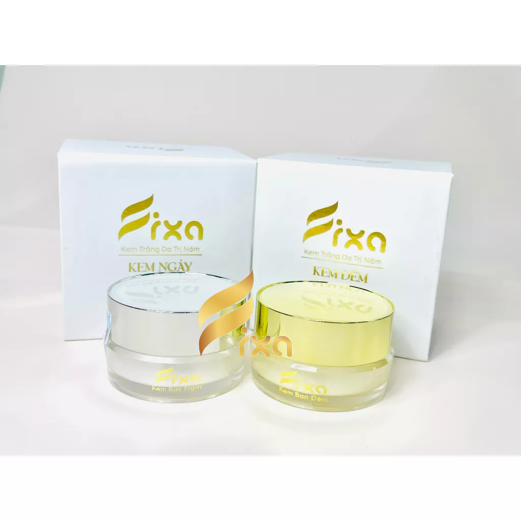 Kem dưỡng giúp sáng da, mờ thâm nám ban đêm Fixa 20gr - Không bong tróc, không sưng đỏ