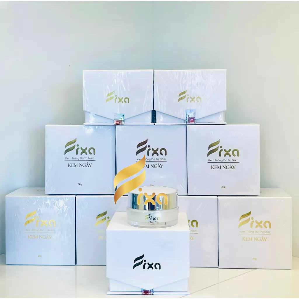 Kem dưỡng giúp sáng da, mờ thâm nám ban đêm Fixa 20gr - Không bong tróc, không sưng đỏ
