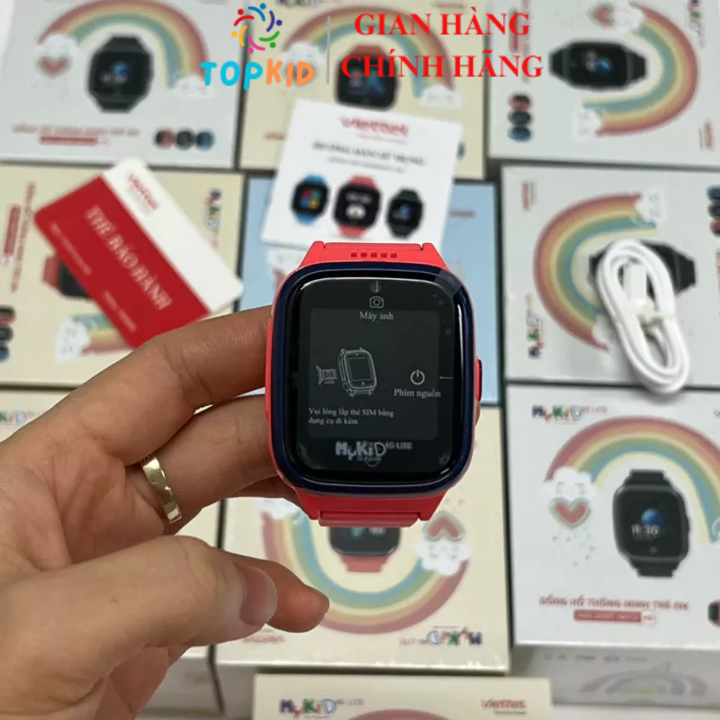 Dây sạc nam châm đồng hồ MyKid 4G Lite Viettel 2023 chính hãng