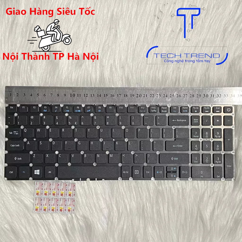 Bàn phím laptop Acer Aspire 3 A315 A315-15 A315-21 A315-21G A315-31 A315-51 A315-51G A315-53 A515-51 NEW!!!