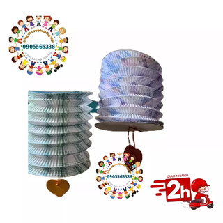 Lồng Đèn Giấy Xếp Hoa Truyền Thống đường kính 11cm