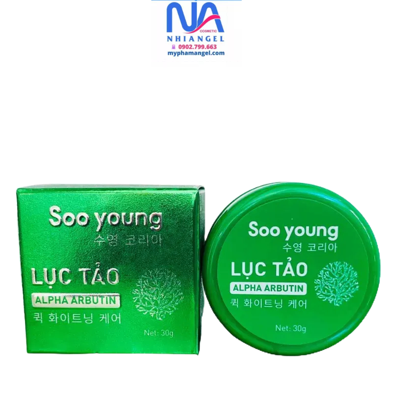 Kích trắng Lục Tảo Soo young (Chính hãng)
