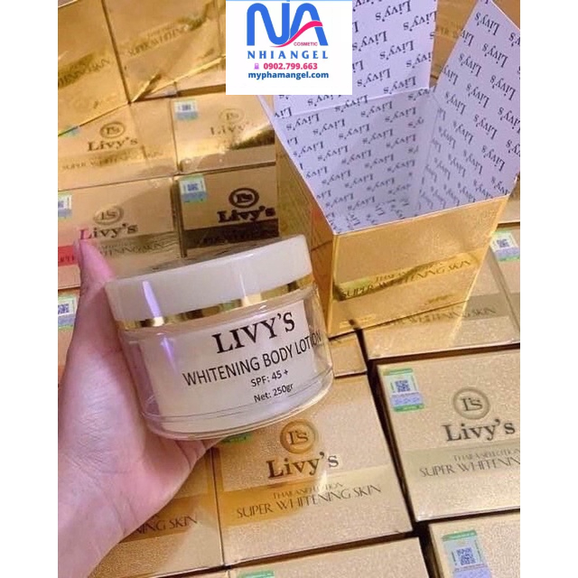 Body livy’s vàng chính hãng