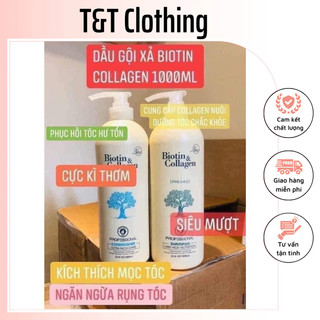 [ Rẻ Nhất Shoppe ] Dầu Gội Biotin Colagen Trắng , Giảm Gãy Rụng , Phục Hồi Tóc Hư Tổn