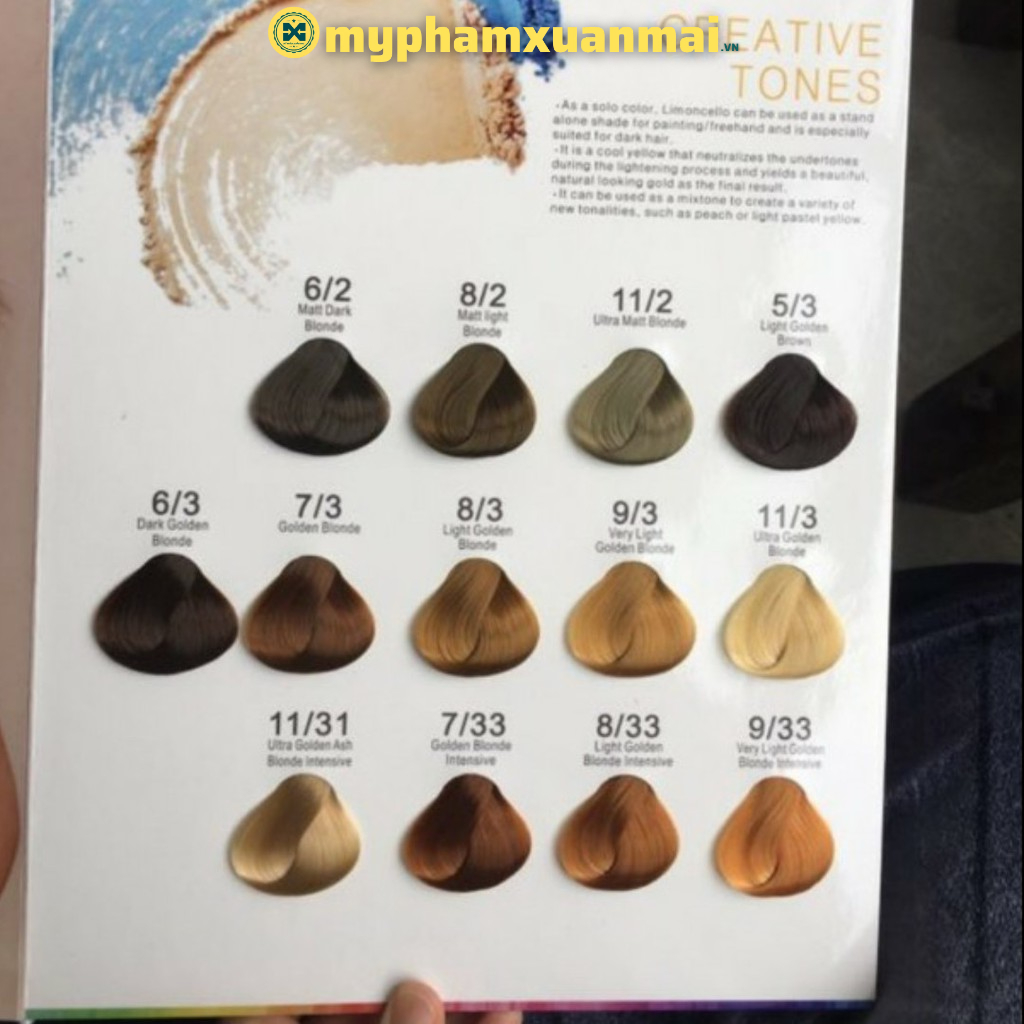 000- 2888 Màu nhuộm tóc Maia collagen 100ml cho salon chuyên nghiệp