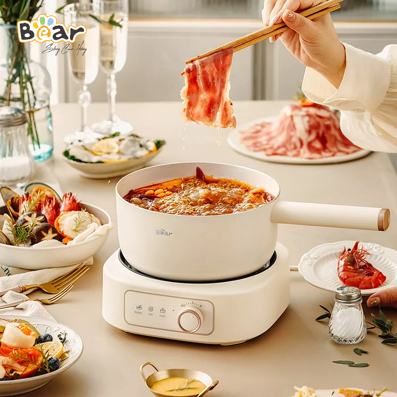 Nồi Điện Đa năng Bear 2.5L SB-NL25L Bảo Hành Chính Hãng 18 tháng