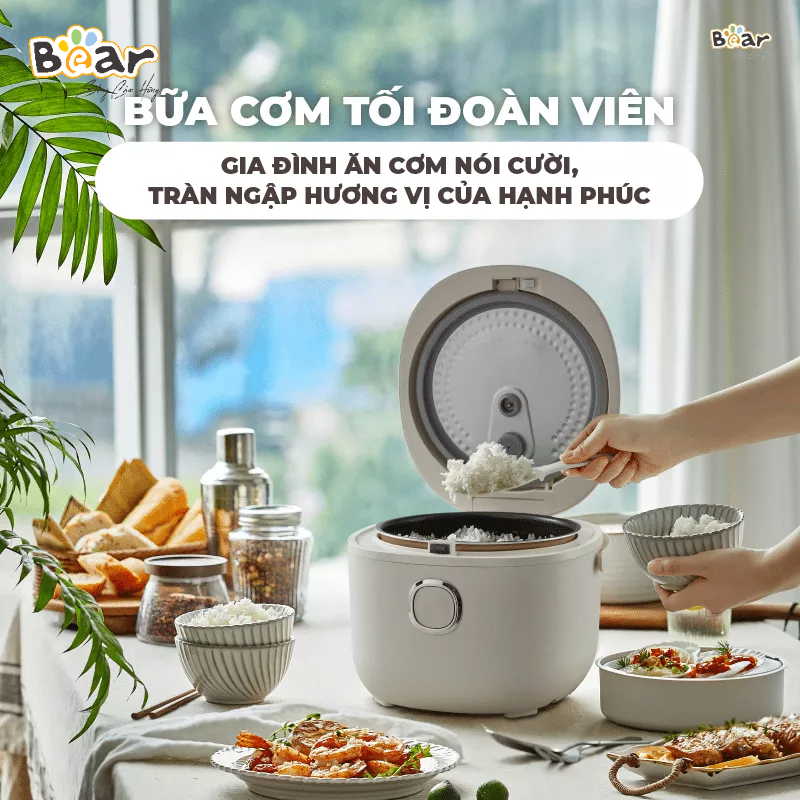 Nồi Cơm Điện Bear 3L SB-NC30A Hàng Chính Hãng - Bảo Hành 18 Tháng