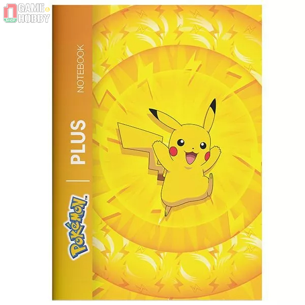 Tập học sinh Notebook B5 Pokemon kẻ ngang 72 trang màu vàng