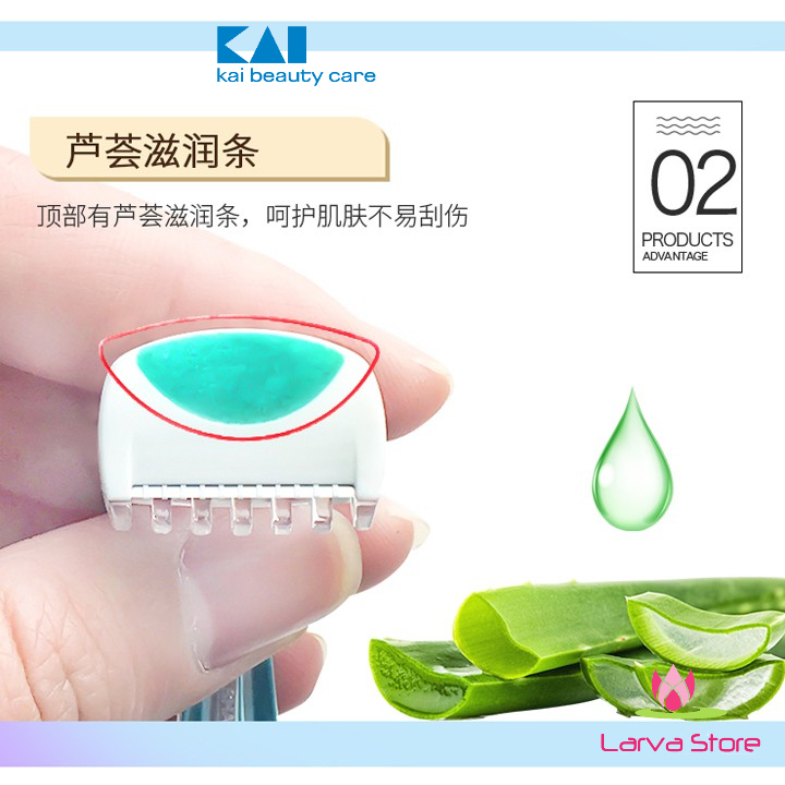 Set 2 dao cạo vùng bikini Kai hàng Nhật