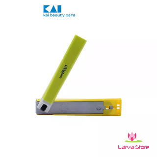 Bấm móng tay KAI Type W001 nhập khẩu Nhật (màu xanh) - Larva Store