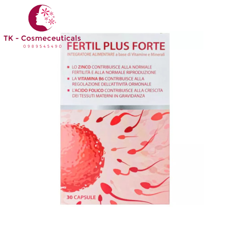 (CHÍNH HÃNG) Fertil Plus Forte Cải Thiện Chất Lượng Buồng Trứng Tăng Khả Năng Thụ Thai - Hộp 30 Viên