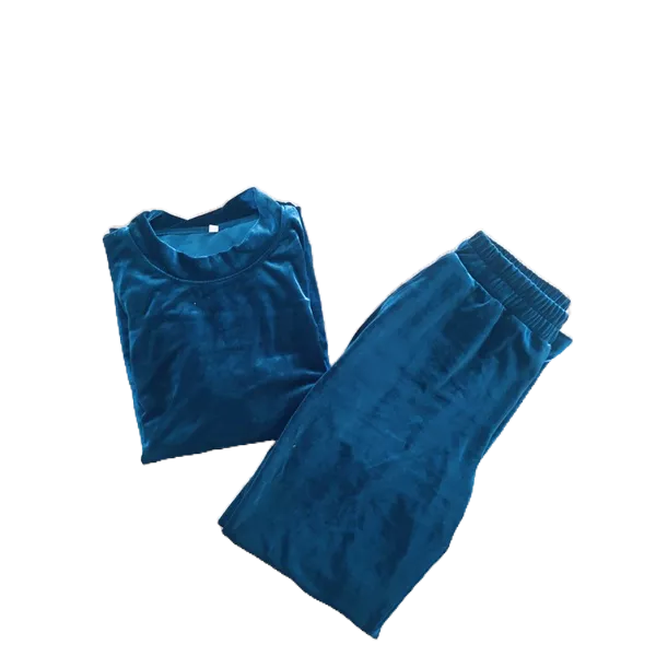 Bộ đồ nhung trung niên mặc nhà dành tặng Mẹ chất nhung dày