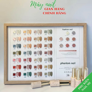 Sét sơn thạch 36 màu gồm có sơn thạch và sơn thách nhũ tặng kèm bảng màu