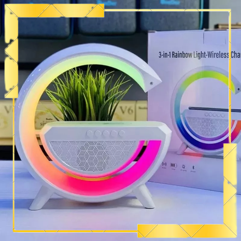 Loa Bluetooth Đa năng tích hơpk đèn ngủ và sạc không dây
