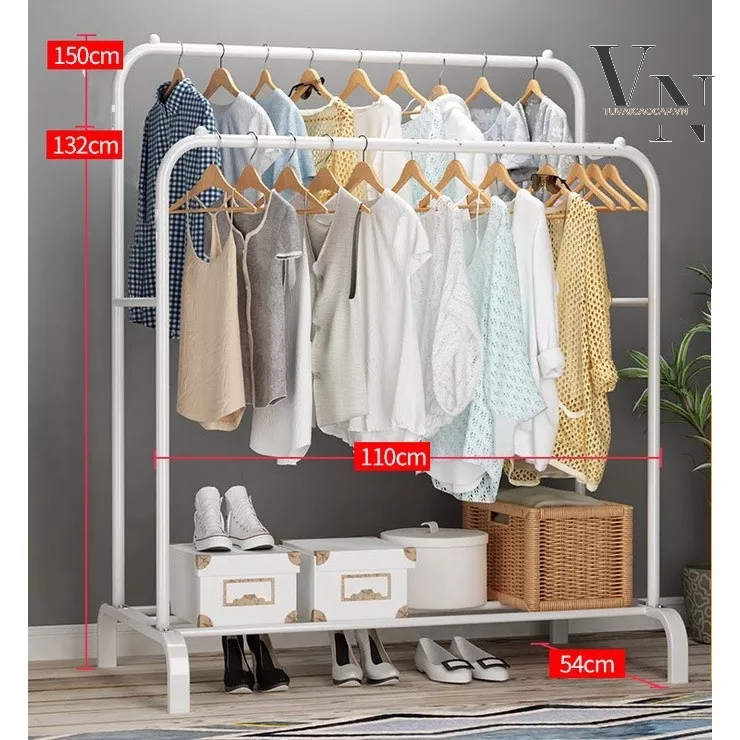 Kệ Treo Quần Ao Tuvaicaocapvn Giá Treo Quần Áo Đa Dạng Mẫu Mã Kích Thước Màu Sắc