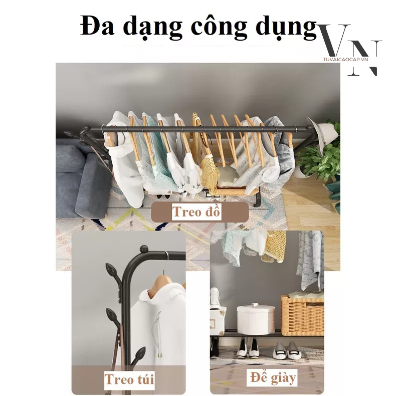 Kệ Treo Quần Ao Tuvaicaocapvn Giá Treo Quần Áo Đa Dạng Mẫu Mã Kích Thước Màu Sắc