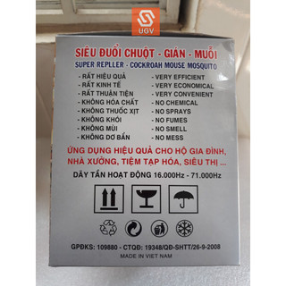 Máy Siêu Đuổi Chuột, Gián, Muỗi Mobilcon MD03A ( Công Suất Lớn )