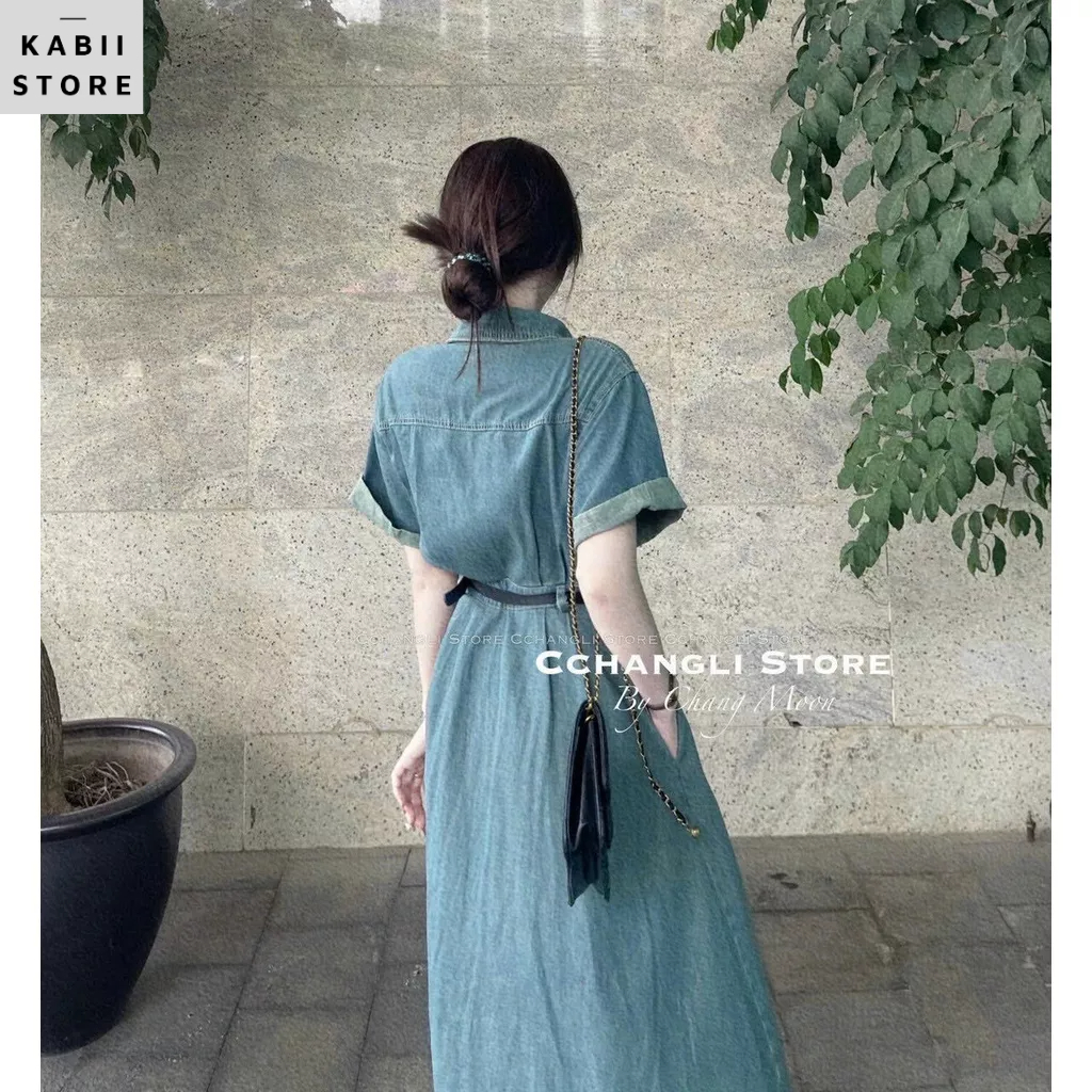 Váy sơ mi thiết kế cúc bọc ZARA, chất vải mango co giãn nhẹ size SML