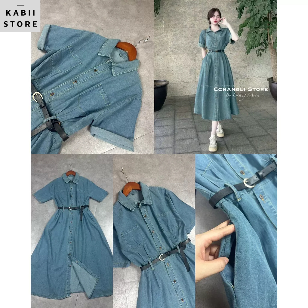 Váy sơ mi thiết kế cúc bọc ZARA, chất vải mango co giãn nhẹ size SML