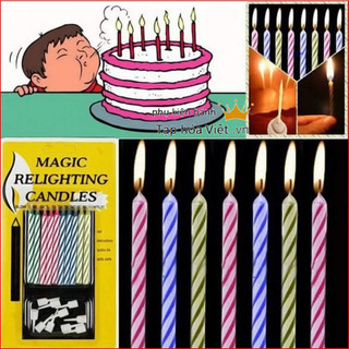 Nến Ma Thuật sinh nhật, nến thổi không tắt, Magic Relighting Candle