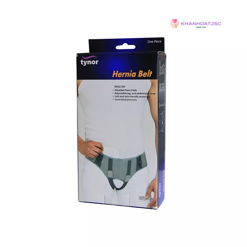 Đai thoát vị bẹn A16 của hãng Tynor Ấn Độ (1 cái/1 hộp)